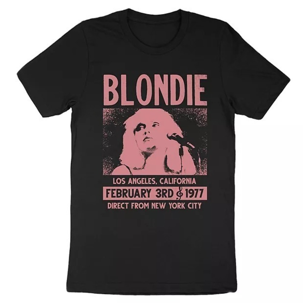 Blondie Tee Black Shirt - Picture 1 of 4